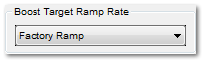 Boost Target Ramp Rate