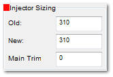 Injector Sizing
